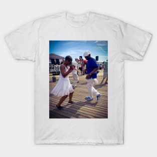 Coney Island Dancing Brooklyn NYC T-Shirt